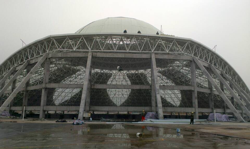 西昌温泉馆网架工程