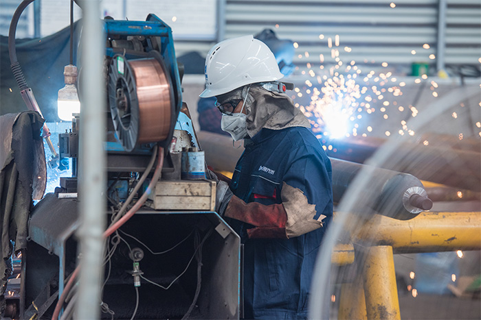 西昌网架焊接车间